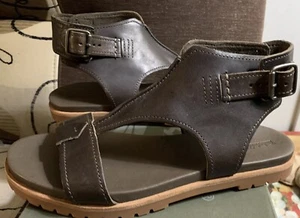 Timberland Womens Natoma Ankle Strap Dress Sandal Slipper Flip Canteen Size 8 - Picture 1 of 9
