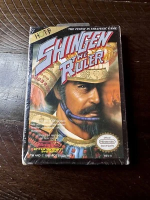 Shingen the Ruler (NES, 1990) Nintendo NES Game SEALED Brand New in Box! - Image 1 of 4