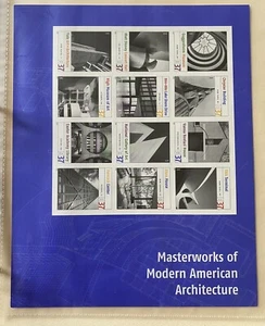 US stamps sc#3910 Modern American Architecture, Complete Sheet/12, MNH - Picture 1 of 1