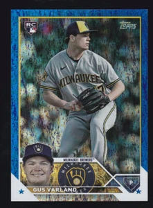 2023 Topps Update Series #US241 GUS VARLAND RC Rookie 656/999 BLUE FOILBOARD - Bild 1 von 3
