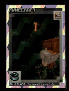 2024 Panini Minecraft - Crafting Chronicles Cubic Foil - #148 Echo Shard - Picture 1 of 2