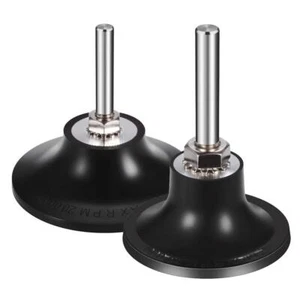 2PCS 3inch Roll Lock Rotary Sanding Disc Pad Holder 1/4" Shank for Die Grinder - Picture 1 of 6
