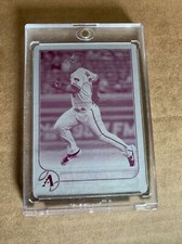 Topps 2022 Daulton Varsho Magenta Printing Plate 1/1