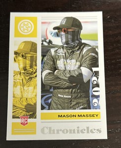 2021 Panini Chronicles Racing Mason Massey Rc #9