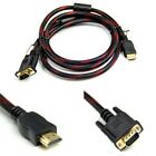 New HD 15 Pin Best Quality Cable for Male C1 HDMI To VGA HDTV Adapter Converter