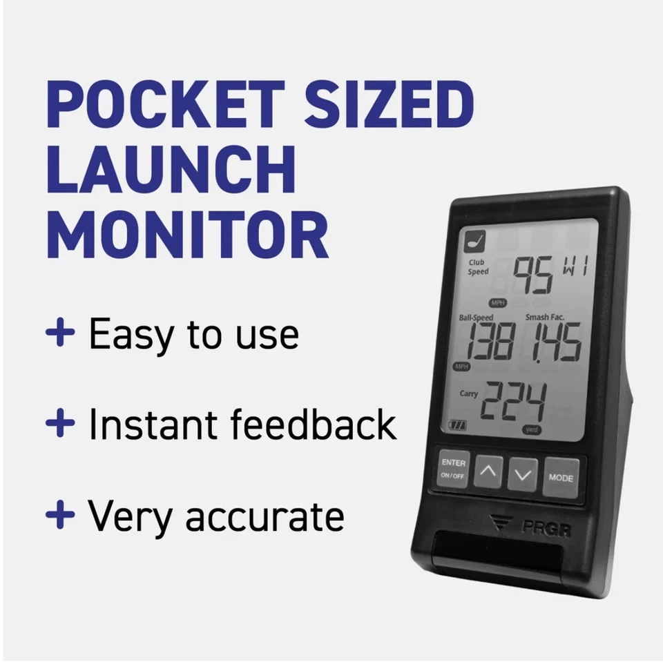 PRGR Portable Launch Monitor HS-130A (NEW 2021)