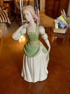 Laszlo Ispanky Porzellanfigur 1974 Design 11,5 Zoll hoch NEUWERTIG - Bild 1 von 3
