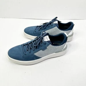 Cole Haan Golfschuhe Herren 11 blau Wildleder Canvas GrandPro Crew wasserabweisend NEU - Bild 1 von 11