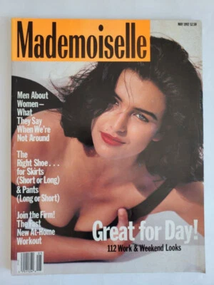 1992 Mademoiselle mag Tyra BANKS Talisa SOTO Rebecca ROMIJN Steevie van der Veen Foto 1 de 4