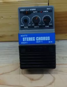 Arion SCH-1 Stereo Chorus Analog Vintage Guitar Effect Pedal MIJ Japan As-Is - Picture 1 of 2