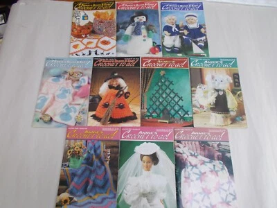 10 Annie's Crochet To Go! booklets 1997 - 1999 107 - 118 - Image 1 of 4