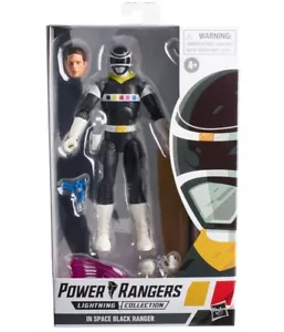 Figura de acción Power Rangers Lightning Collection - In Space Black Ranger - Imagen 1 de 1