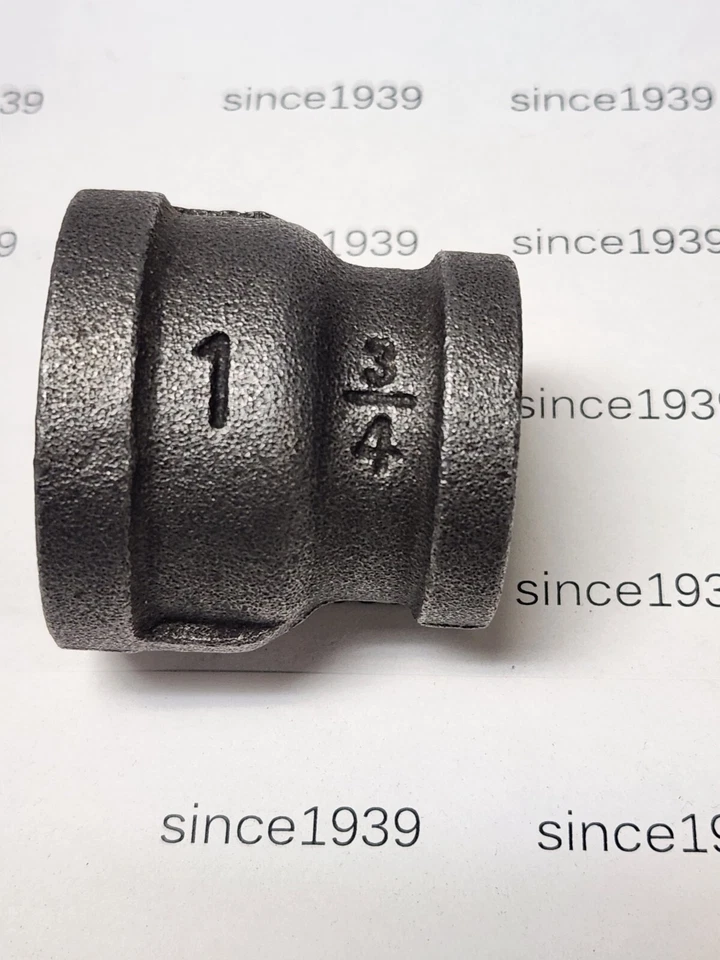 1" X 3/4" FNPT Galvanized Reducer - Image 1 of 1