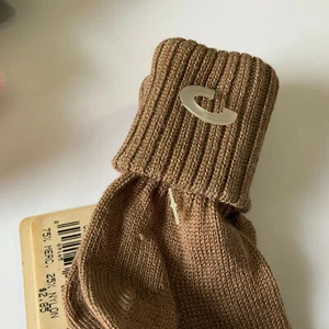 TWO FEET AHEAD Unisex Bobby Socks vintage double roll natural cotton blend USA - Picture 1 of 29