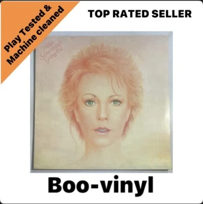 FRIDA - Something's Going On (Abba) - 12" Vinyl Record LP - EX / VG+ - Image 1 of 4