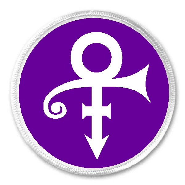 Prince Purple Rain - 3" Circle Sew / Iron On Patch Custom Gift Present Music - image 1 of 1