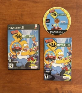 The Simpsons: Hit & Run (PlayStation 2, PS2) TOP CIB mit Reg Card & getestet - Bild 1 von 7