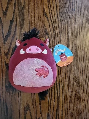 Disney The Lion King Pumbaa Squishmallow 8" Plush Stuffed Animal Toy - Image 1 of 4