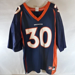 Vintage 90’s Nike Terrell Davis Denver Broncos #30 NFL Jersey Size Large - Picture 1 of 11