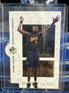 1998-99 SP Authentic #FC10 Antawn Jamison First Class Golden State Warriors - Picture 1 of 2
