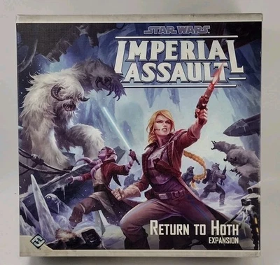 Star Wars Imperial Assault Return To Hoth Board Game Expansion FFG 100% Complete - Image 1 of 4