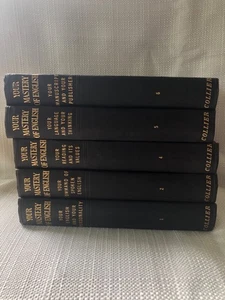 Your Mastery of English 5 Vol set by Charles Swain Thomas Harvard University - Bild 1 von 5
