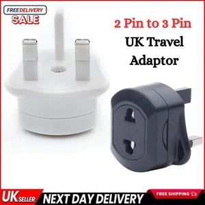 Adapterstecker 2 Pin auf 3 Pin UK Akku Ladegerät für Rasierer & Oral-B Zahnbürste UK - Bild 1 von 14