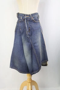 JUNYA WATANABE COMME des GARCONS Denim Skirt 660 4713 - Picture 1 of 6