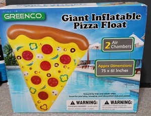 Riesiges aufblasbares Pizzascheibe Pool Schwimmer, Schwimm Party Spielzeug - Bild 1 von 2