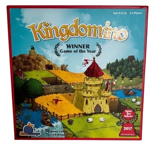 Kingdomino Game Blue Orange Kingdom Building Strategy Tower 2-4 Players Complete - Picture 1 of 20