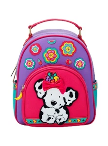Sanrio Spottie Dottie Floral Color Block Mini Backpack Exclusive - Picture 1 of 2
