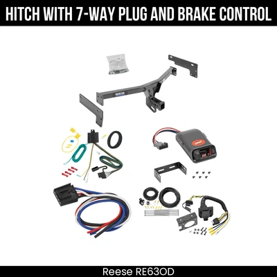 Control de freno Reese Hitch TowPKG para receptor de 2" clase 3 15-19 Lincoln MKC 44756 Foto 1 de 4