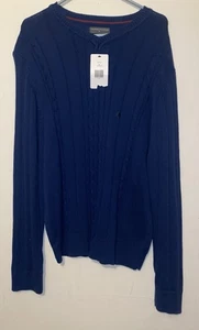 NWT Saddlebred Men’s Navy Blue Sweater XL - Picture 1 of 7