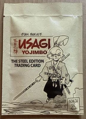 2025 SDCC USAGI YOJIMBO Metal Trading Card Blind Bag SEALED STAN SAKAI CHASE - Image 1 of 3
