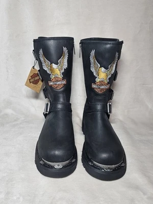 Bota informal Harley Davidson Corley para mujer - nueva, negra, 98609-25VW, talla 7,5 Foto 1 de 4