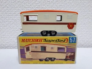 (Body Mint) Matchbox - #57 Trailer Caravan - Picture 1 of 6
