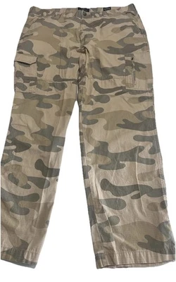 Men’s Camouflage Pants Cargo Hunting Realtree 42x34 Hiking Fishing Gorpcore - Image 1 of 4