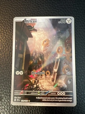 Meltan 179/162 Sv05: Temporal Forces Holo Illustration Rare PACK FRESH NM * - Image 1 of 4