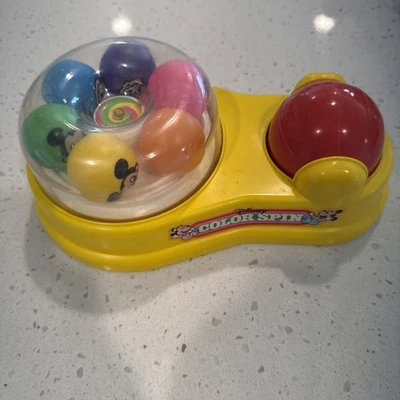 Винтажная детская игрушка 1986 Mattel Disney Color Spin Mickey and Minnie Mouse - Изображение 1 из 4