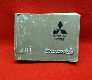 2011 Mitsubishi Endeavor Owners Manual User Guide Official OEM Booklet - Picture 1 of 10