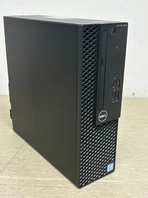 Dell OptiPlex SFF 3050 i5-7500 8GB Ram 128GB SSD Windows 10 Pro Desktop - Image 1 of 4