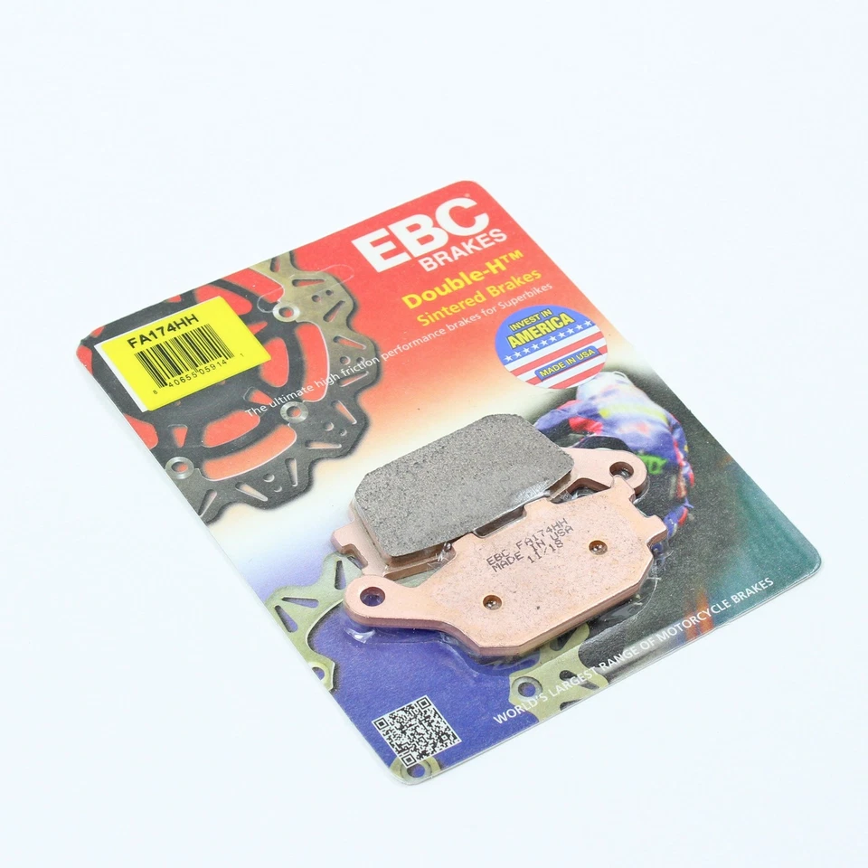 EBC HH Sintered Brake Pads+Pins for 2004-2006 Honda CB 600 F 599 Rear - Image 1 of 1