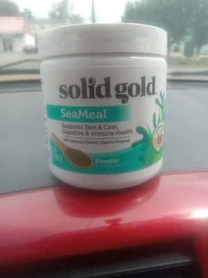 Suplemento a base de algas marinas de oro sólido para piel y pelaje, digestivo e inmunológico Foto 1 de 4