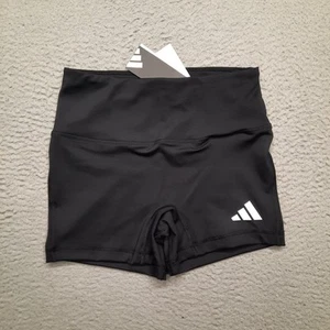 Adidas Shorts Girls Medium Black Climacool Compression Volleyball Youth JM9521 - Picture 1 of 5