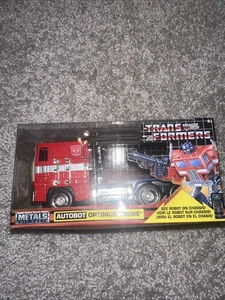 Transformers Autobot Optimus Prime Metals Die Cast Truck Jada Toys 2019 - Picture 1 of 2
