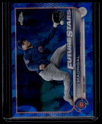 2022 Topps Chrome Sapphire Edition #466 Nick Madrigal - Image 1 of 2