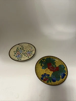 2 platos antiguos de claustro chino del siglo XIX China Foto 1 de 4