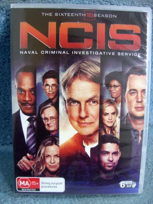 NCIS Season 16 (DVDR4) 6Discs 2019 Mark Harmon 982mins+Extras (BARGAIN) - Image 1 of 4