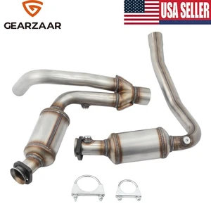 Y Pipe Catalytic Converters Highflow for Dodge Dakota 3.7L & 4.7L 2004 -2010 6 - Picture 1 of 19