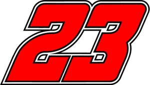 NASCAR #23 Bubba Wallace  Decal  ~  Vinyl Car Wall Sticker - Bild 1 von 1